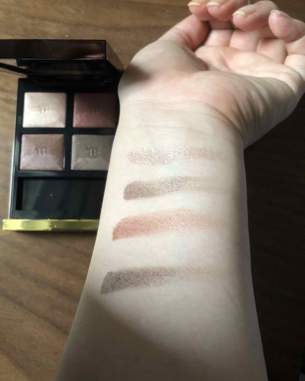 アイ カラー クォード/TOM FORD BEAUTY/アイシャドウパレットを使ったクチコミ(2枚目)