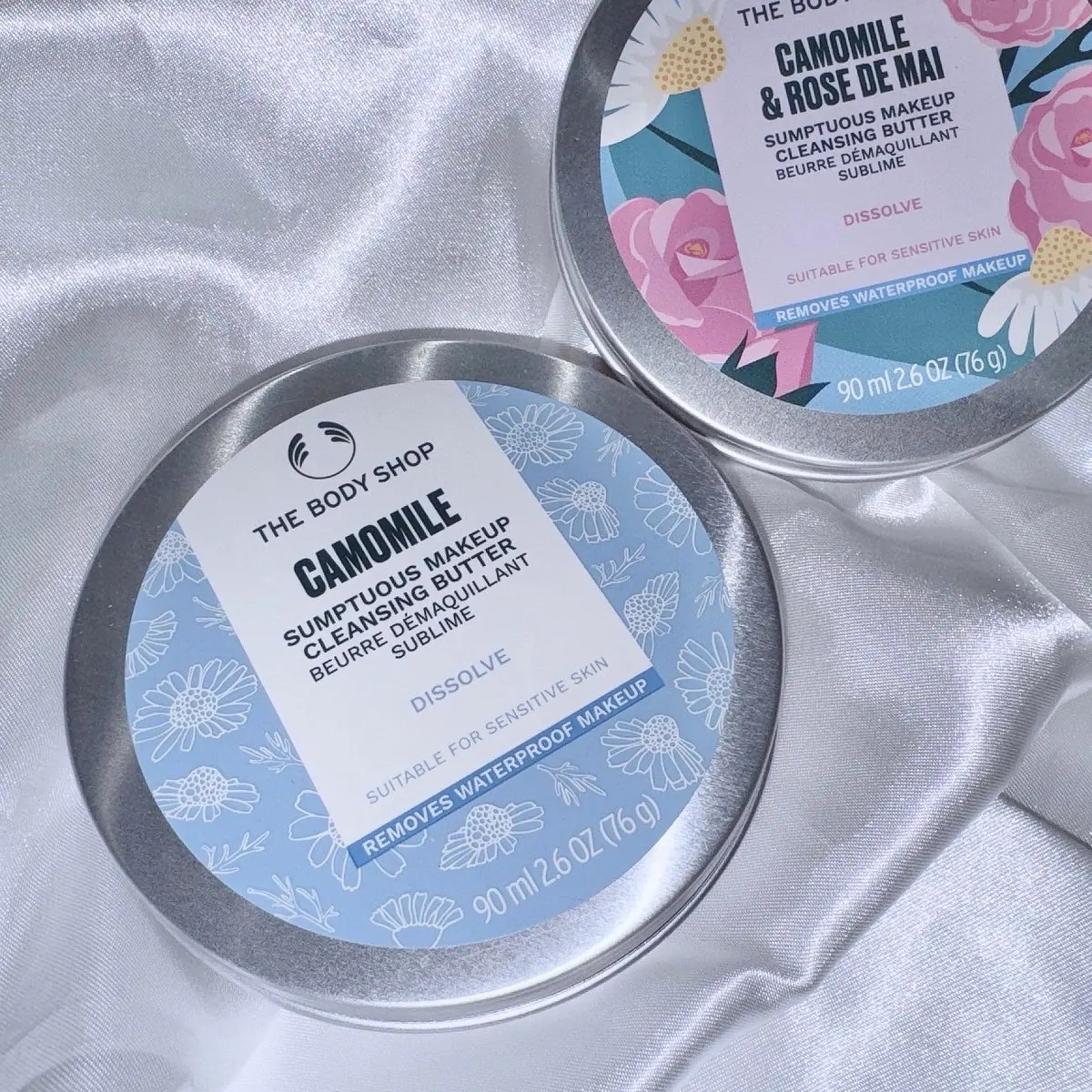 カモマイル サンプチュアス クレンジングバター 90ml/THE BODY SHOP/クレンジングバームを使ったクチコミ（2枚目）