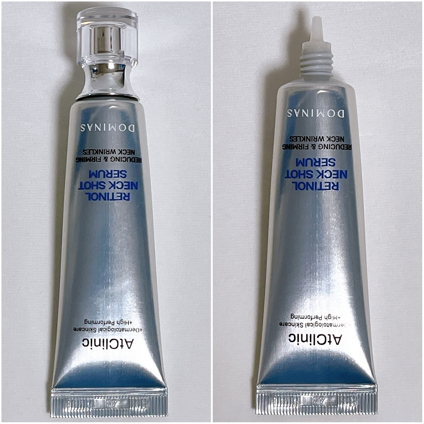 アットクリニック レチノール1600 ネックショット セラム/DOMINAS/ネック・デコルテケアを使ったクチコミ（3枚目）