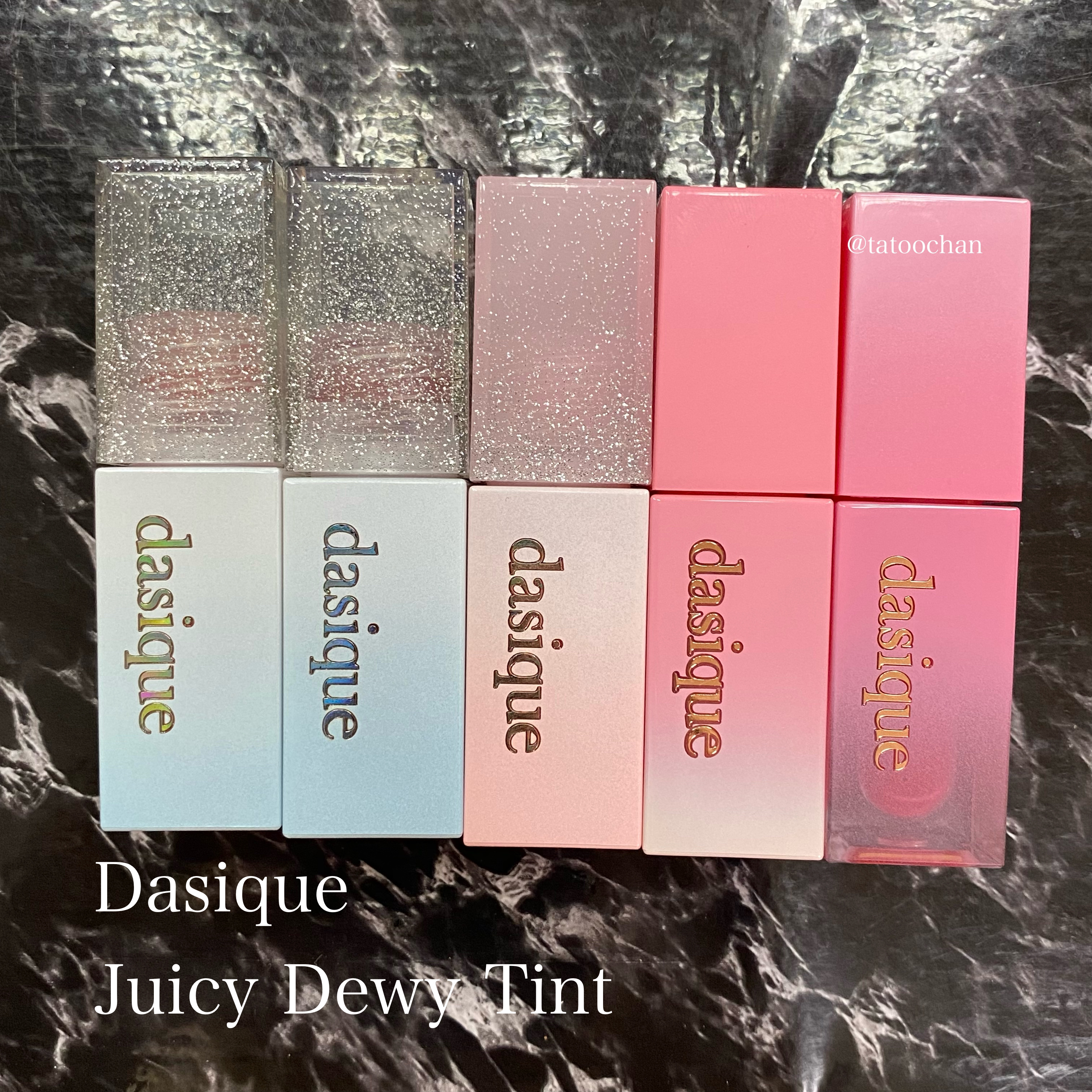 ジューシーデュイティント 18 シュガーボム/dasique/リップティントを使ったクチコミ（1枚目）