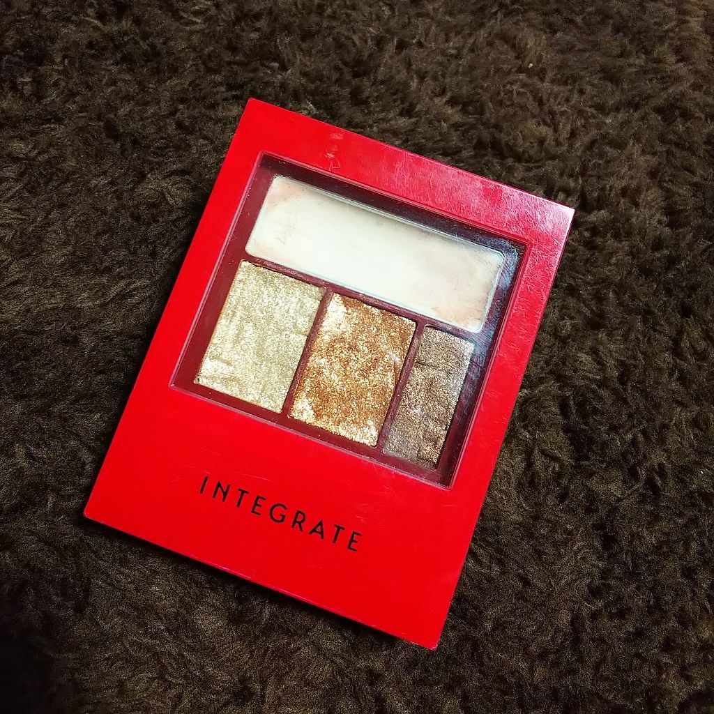 アクセントカラーアイズ CC/インテグレート/アイシャドウパレットを使ったクチコミ（1枚目）