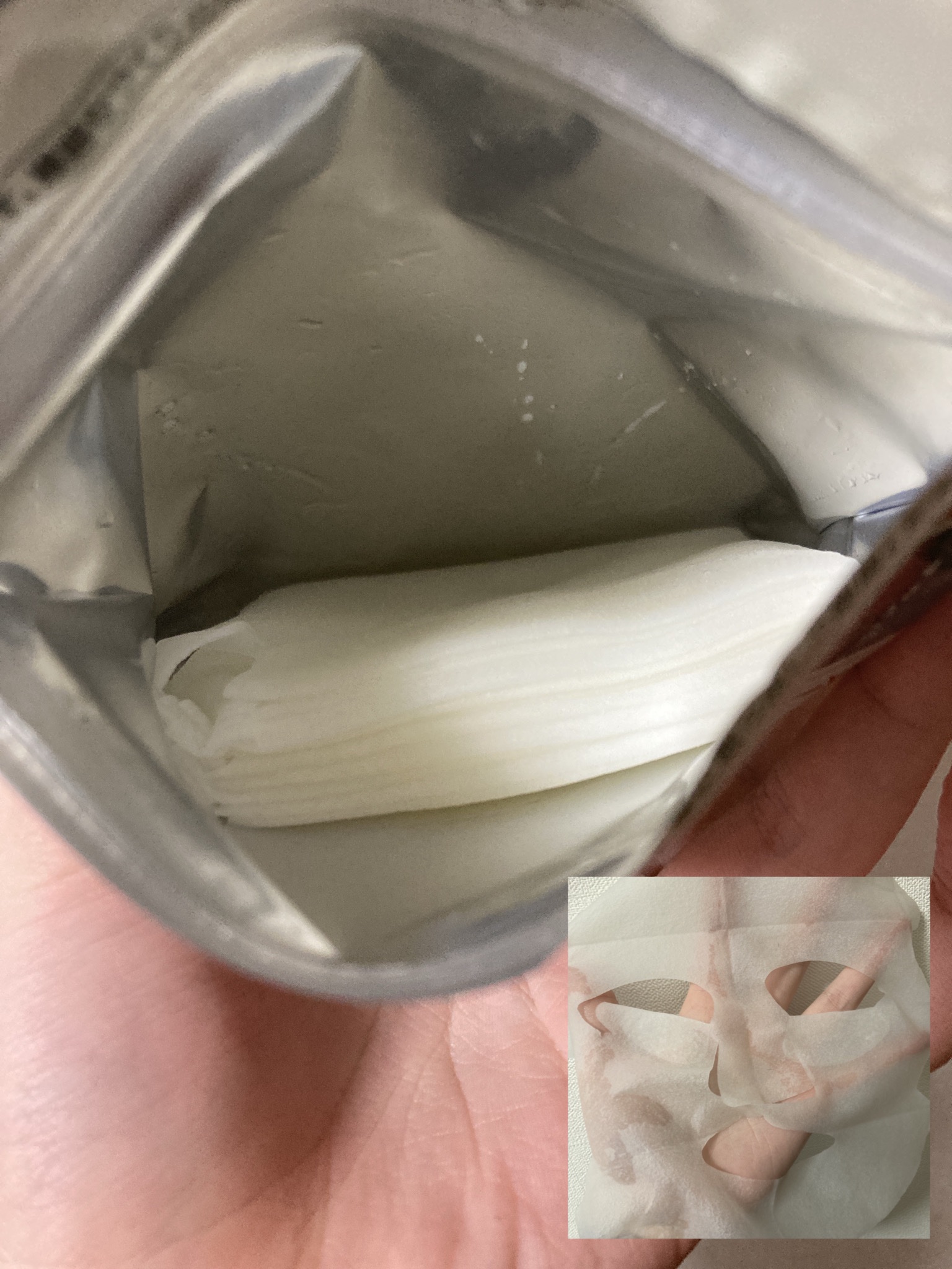 ワフードメイド 酒粕マスク/pdc/シートマスク・パックを使ったクチコミ（3枚目）