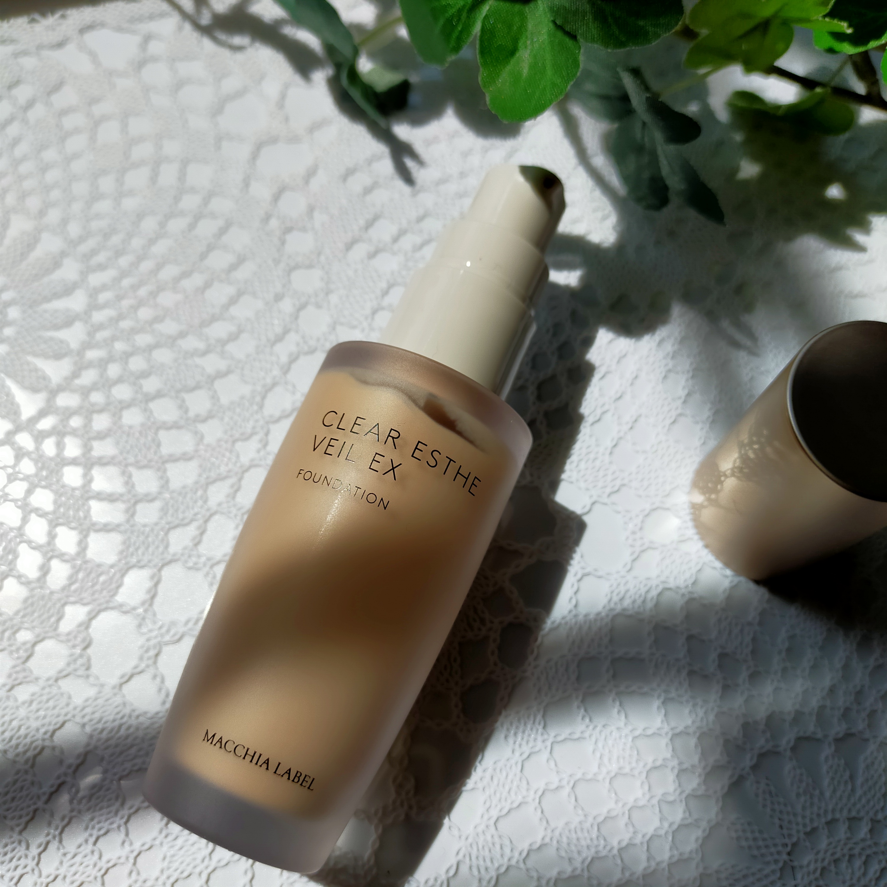 薬用クリアエステヴェールEX 01 ベージュ/Macchia Label/リキッドファンデーションを使ったクチコミ（1枚目）