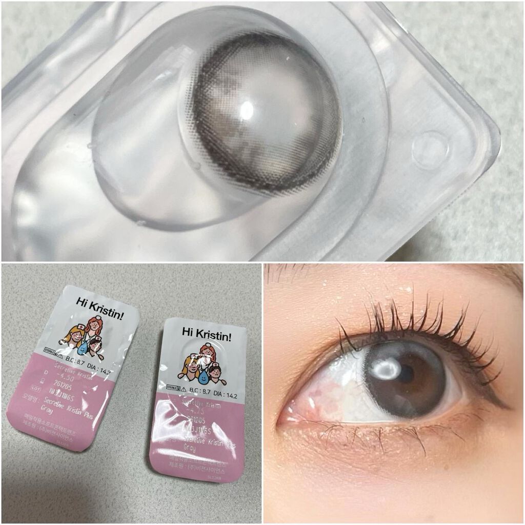 Secretive Kristen/Hapa kristin/カラーコンタクトレンズを使ったクチコミ(2枚目)