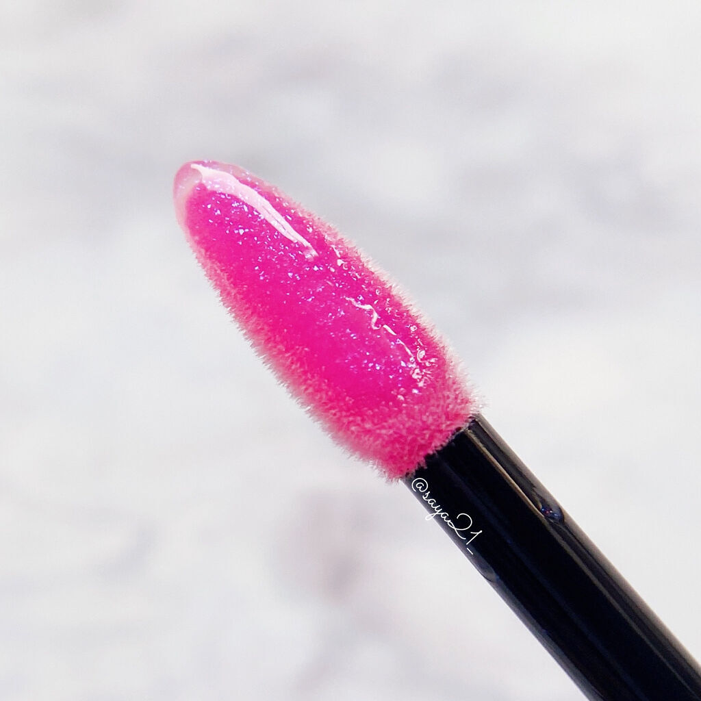 ナイトバカンスリップジェル/KATE/口紅を使ったクチコミ（3枚目）