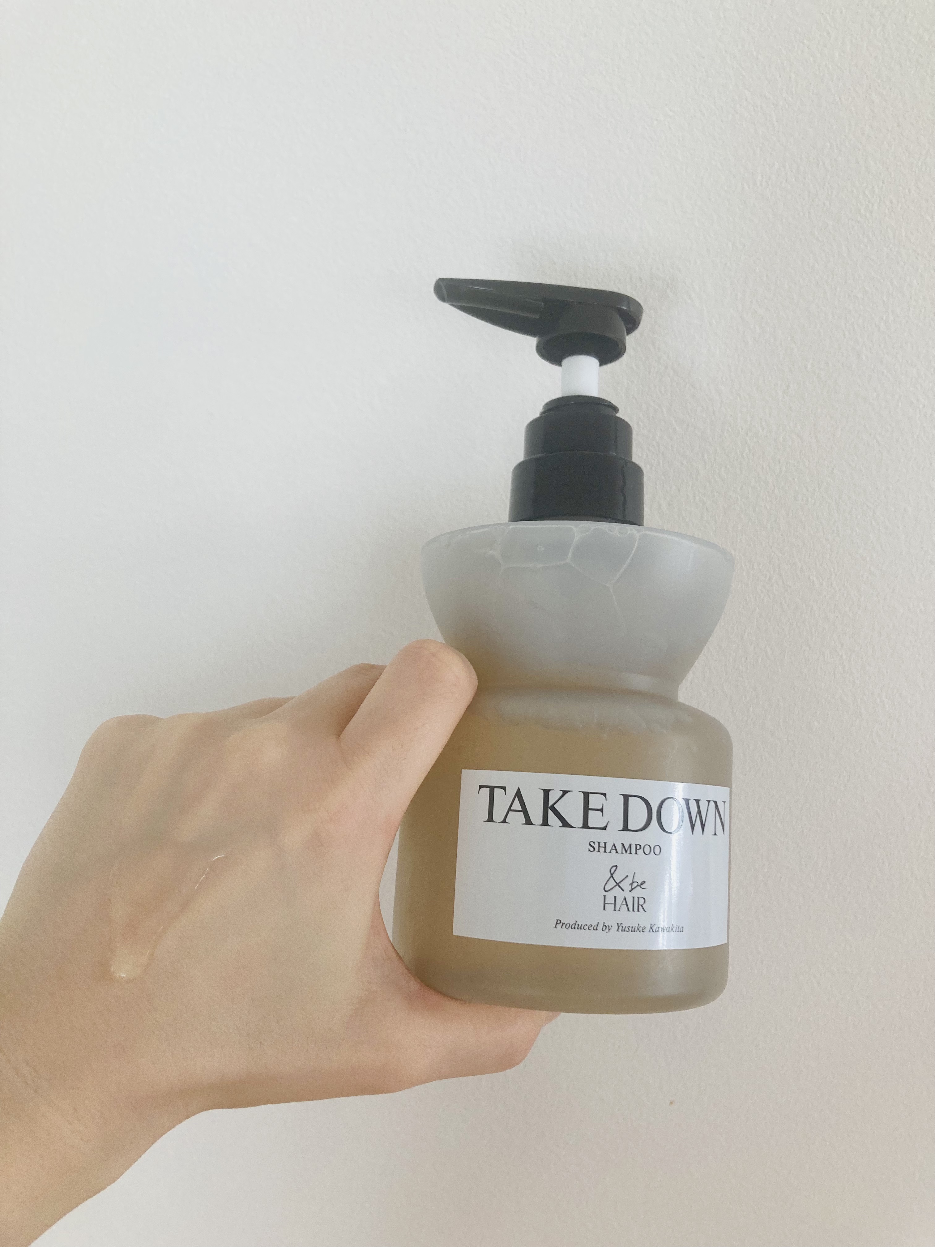 &be テイクダウンシャンプー/&be HAIR/市販シャンプーを使ったクチコミ（2枚目）