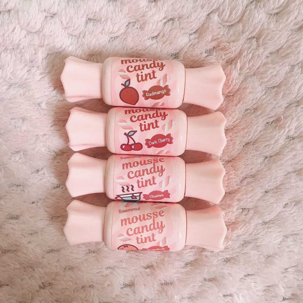 ムース キャンディー ティント/the SAEM/リップティントを使ったクチコミ(1枚目)