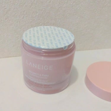 LANEIGE バウンシースリーピングマスクのクチコミ「🩷ラネージュ
バウンシースリーピングマスク

ベストセラー
スリーピングマスクの新作は
毛穴・.....」（2枚目）