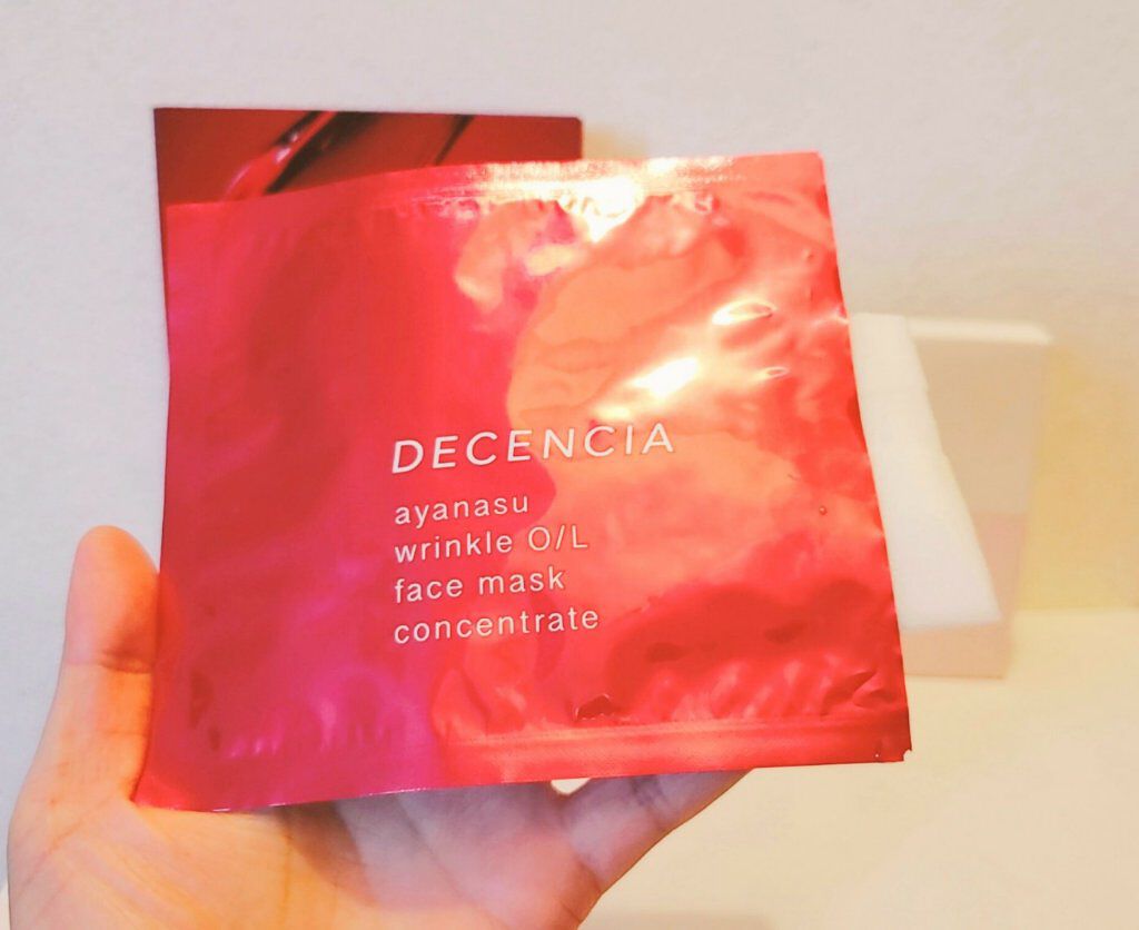 アヤナス リンクルO/L フェイスマスク コンセントレート/DECENCIA/シートマスク・パックを使ったクチコミ（2枚目）