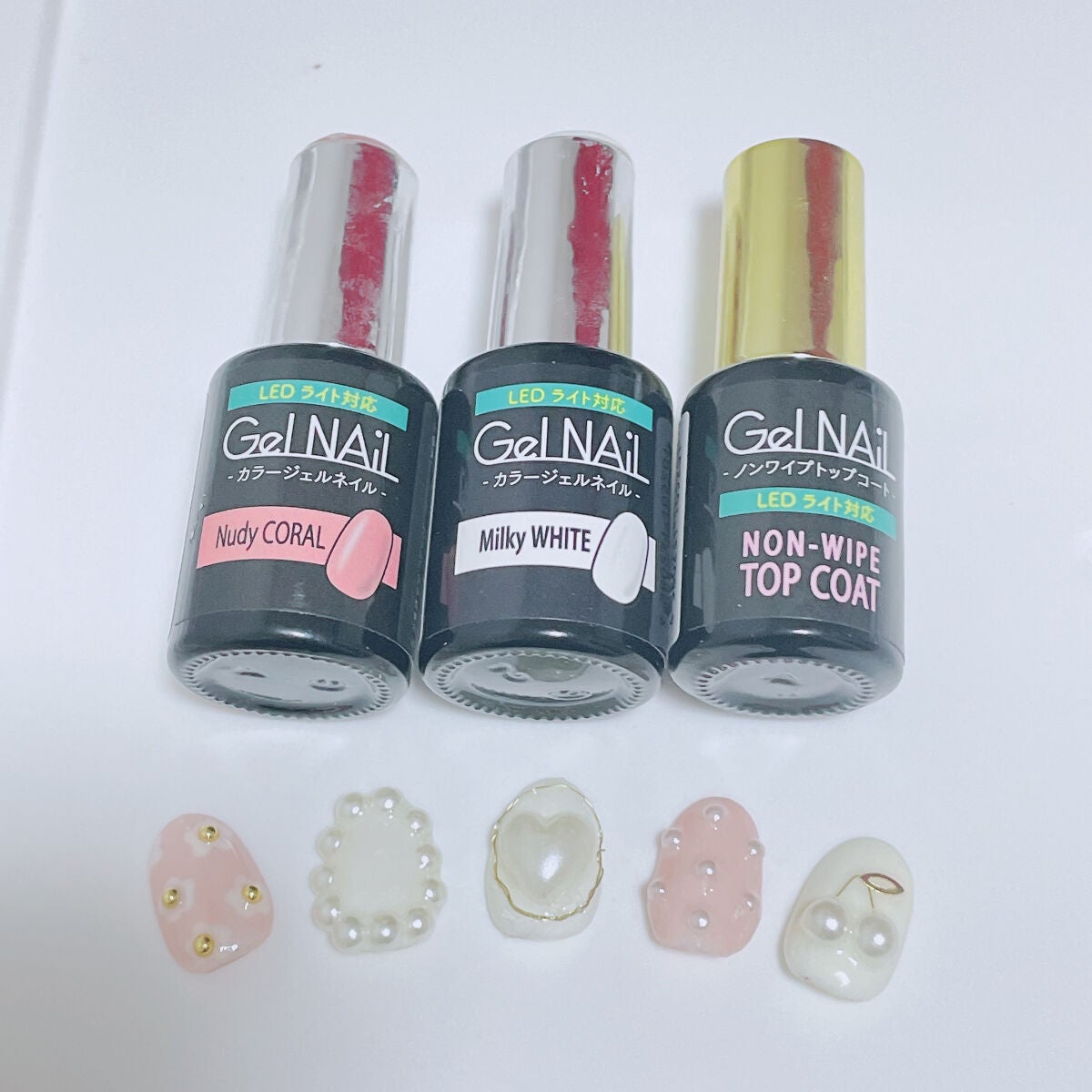 ジェルネイル(ライト対応)/セリア/ジェルネイルを使ったクチコミ(2枚目)