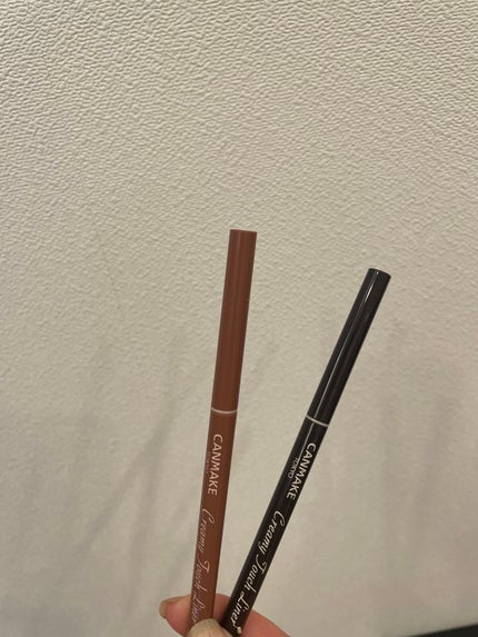 クリーミータッチライナー/キャンメイク/ジェルアイライナーを使ったクチコミ(1枚目)