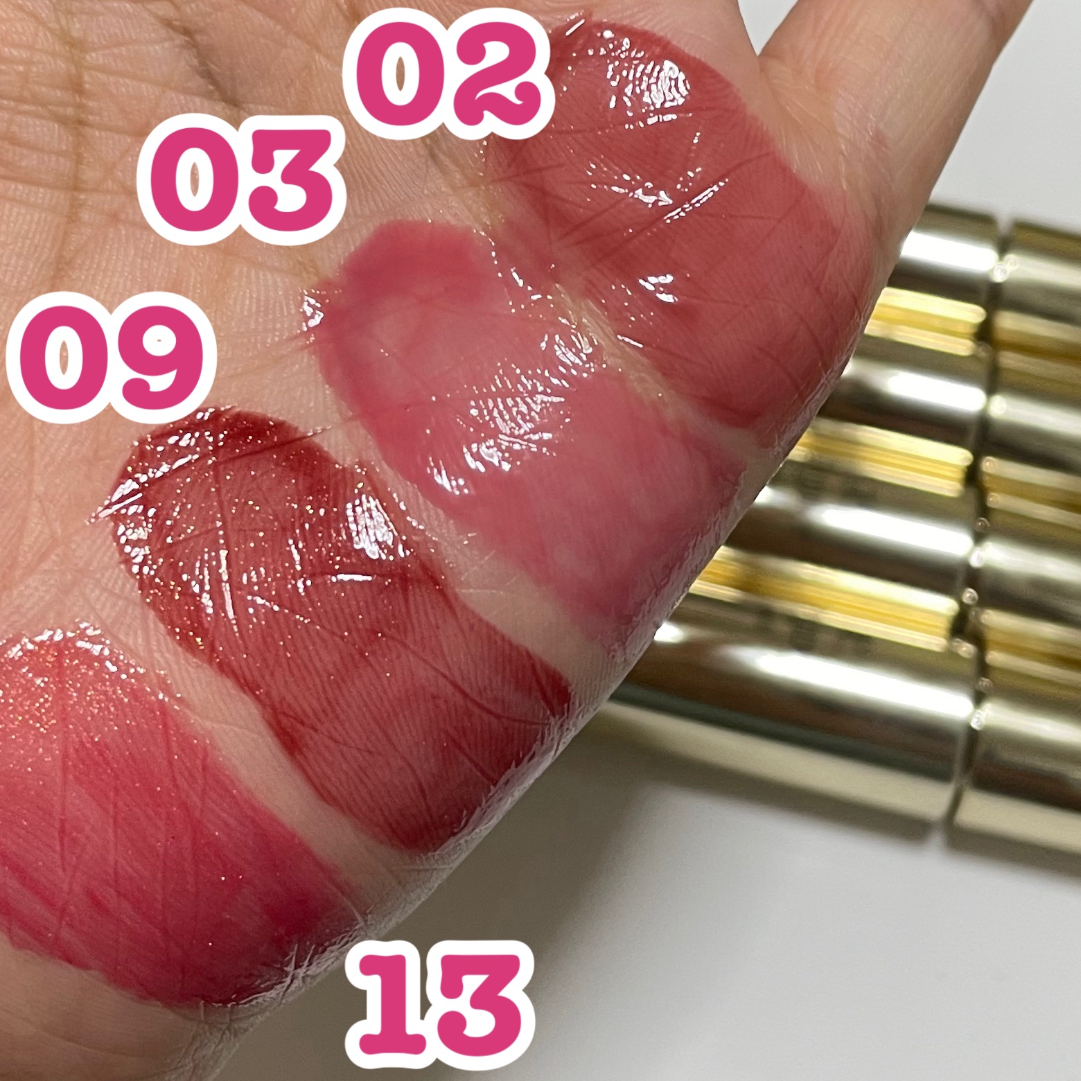 エレガンス ブリリアント ルージュ ビジュー/Elégance/リップグロスを使ったクチコミ（2枚目）