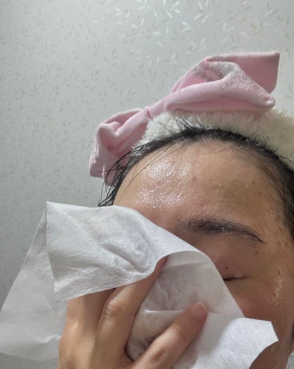 のんびりのび子 on LIPS 「#PR#スズラン株式会社#cosmetictowel#布タオル..」(4枚目)