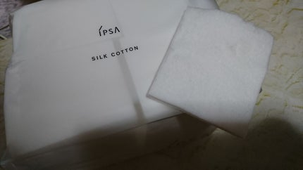 シルクコットン/IPSA/コットンを使ったクチコミ(1枚目)