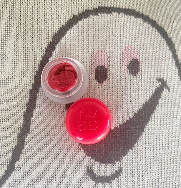 リップアンドチーク ブラーリープリンポット/fwee/口紅を使ったクチコミ(1枚目)