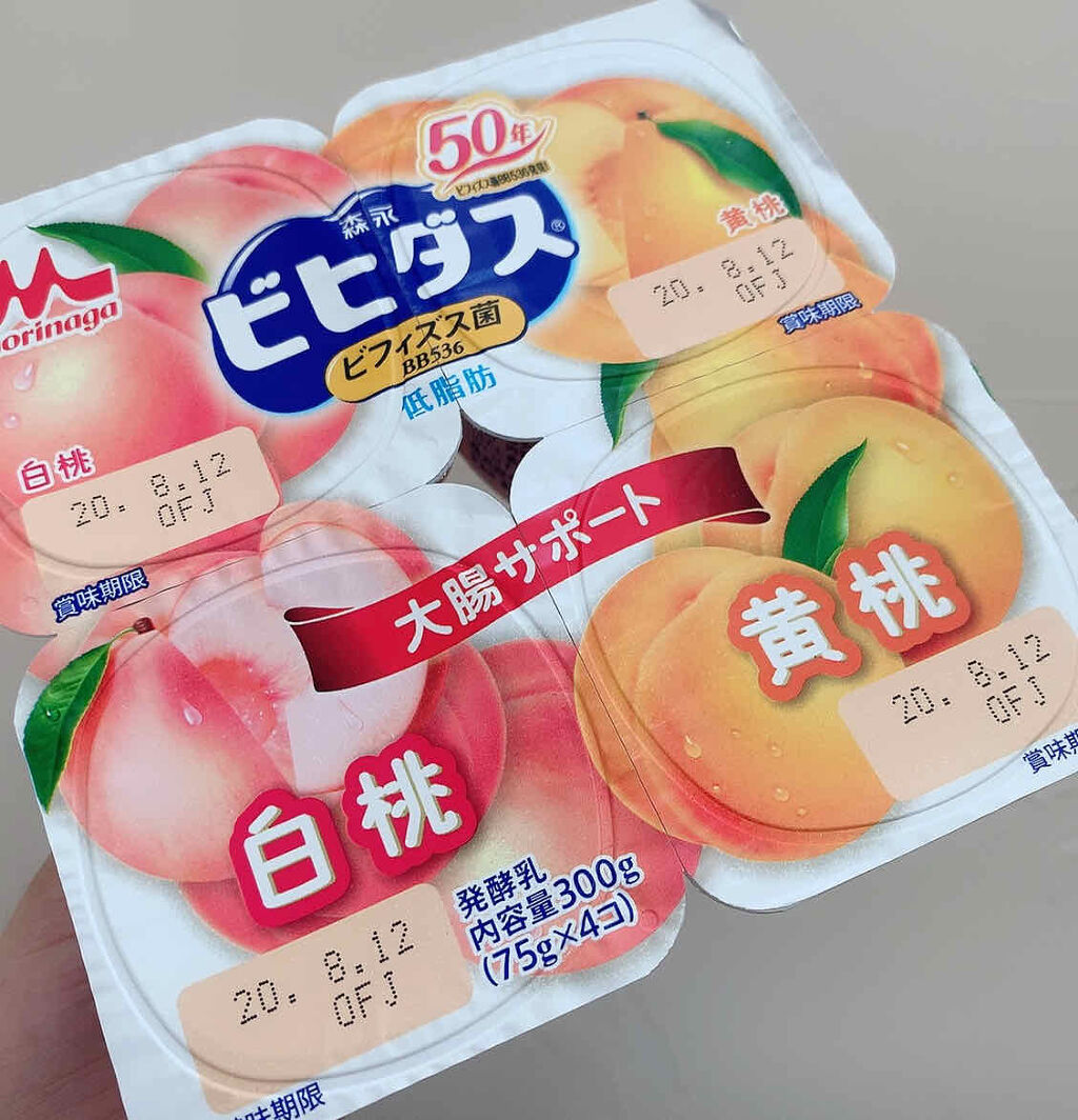 ビヒダス ヨーグルト 4ポット/ビヒダス/ヨーグルトを使ったクチコミ（1枚目）