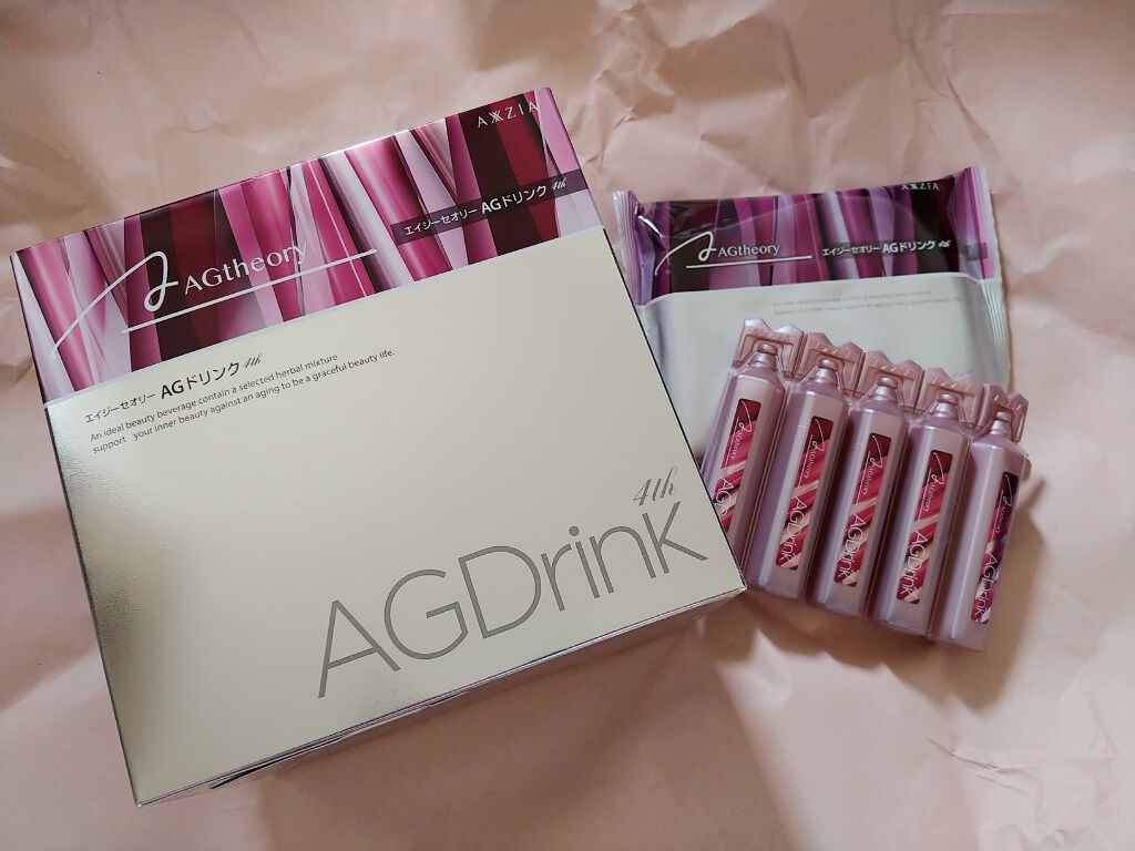 エイジーセオリー AGドリンク 4th/AXXZIA/美容サプリメントを使ったクチコミ(1枚目)