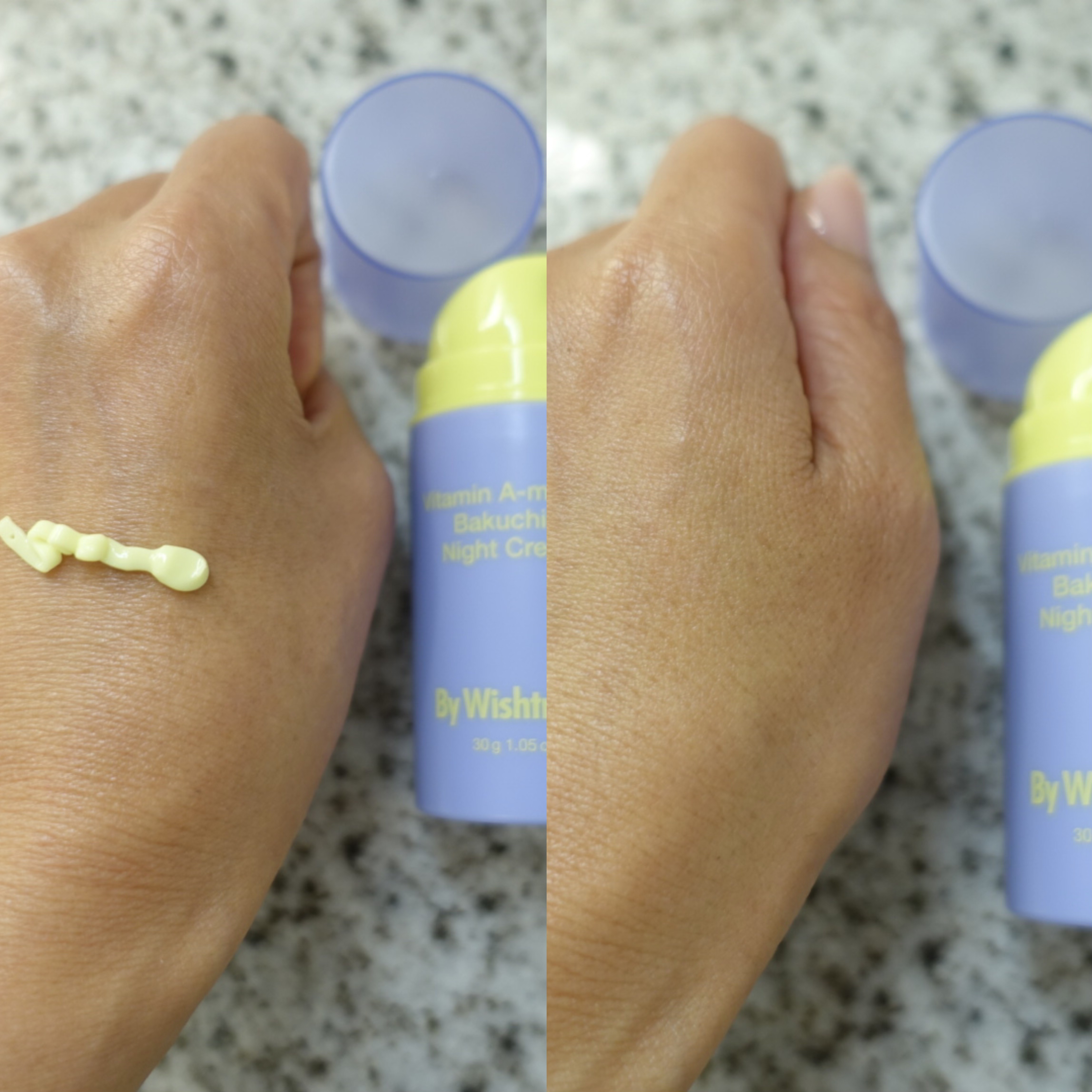 ビタミンA-mazingバクチオールナイトクリーム/By Wishtrend/フェイスクリームを使ったクチコミ（3枚目）