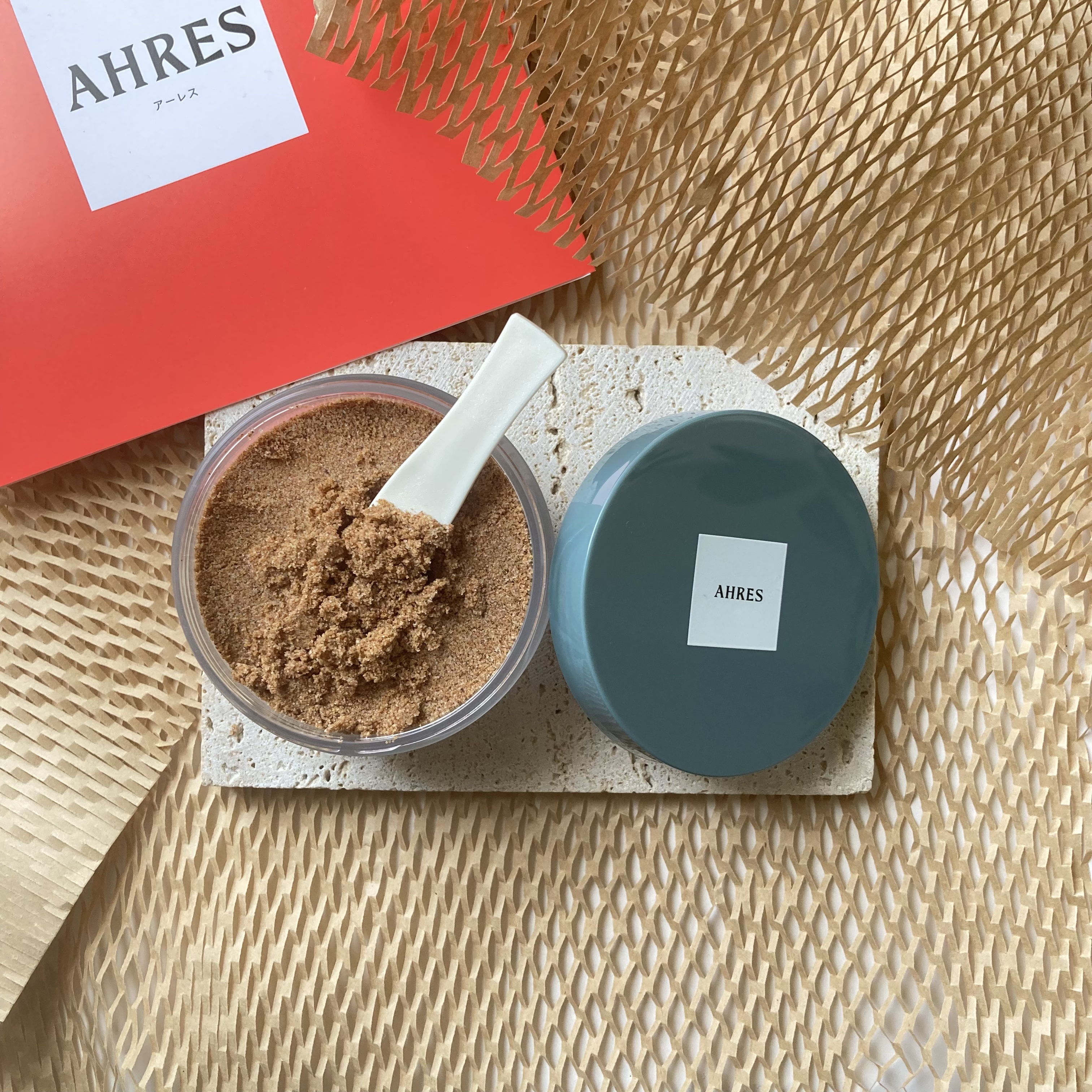 フェイススクラブ ブラッシャー VG/アーレス/スクラブ・ゴマージュを使ったクチコミ（1枚目）