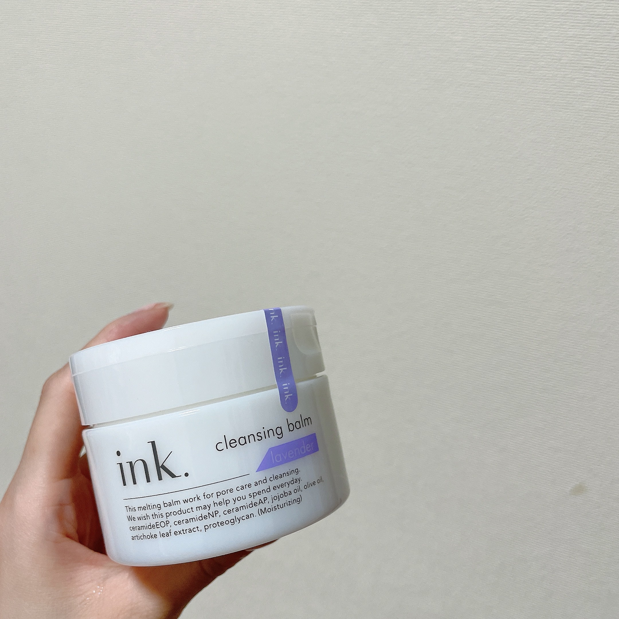 クレンジングバーム ラベンダー/ink./クレンジングバームを使ったクチコミ（1枚目）