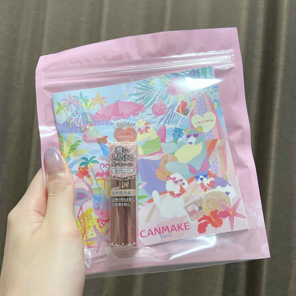 メルティールミナスルージュ(ティントタイプ)/キャンメイク/リップティントを使ったクチコミ(2枚目)