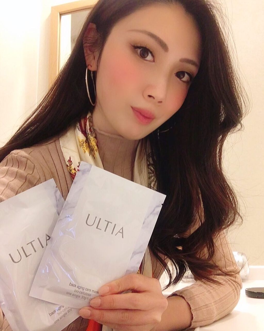 back aging care mask/ULTIA/シートマスク・パックを使ったクチコミ（1枚目）