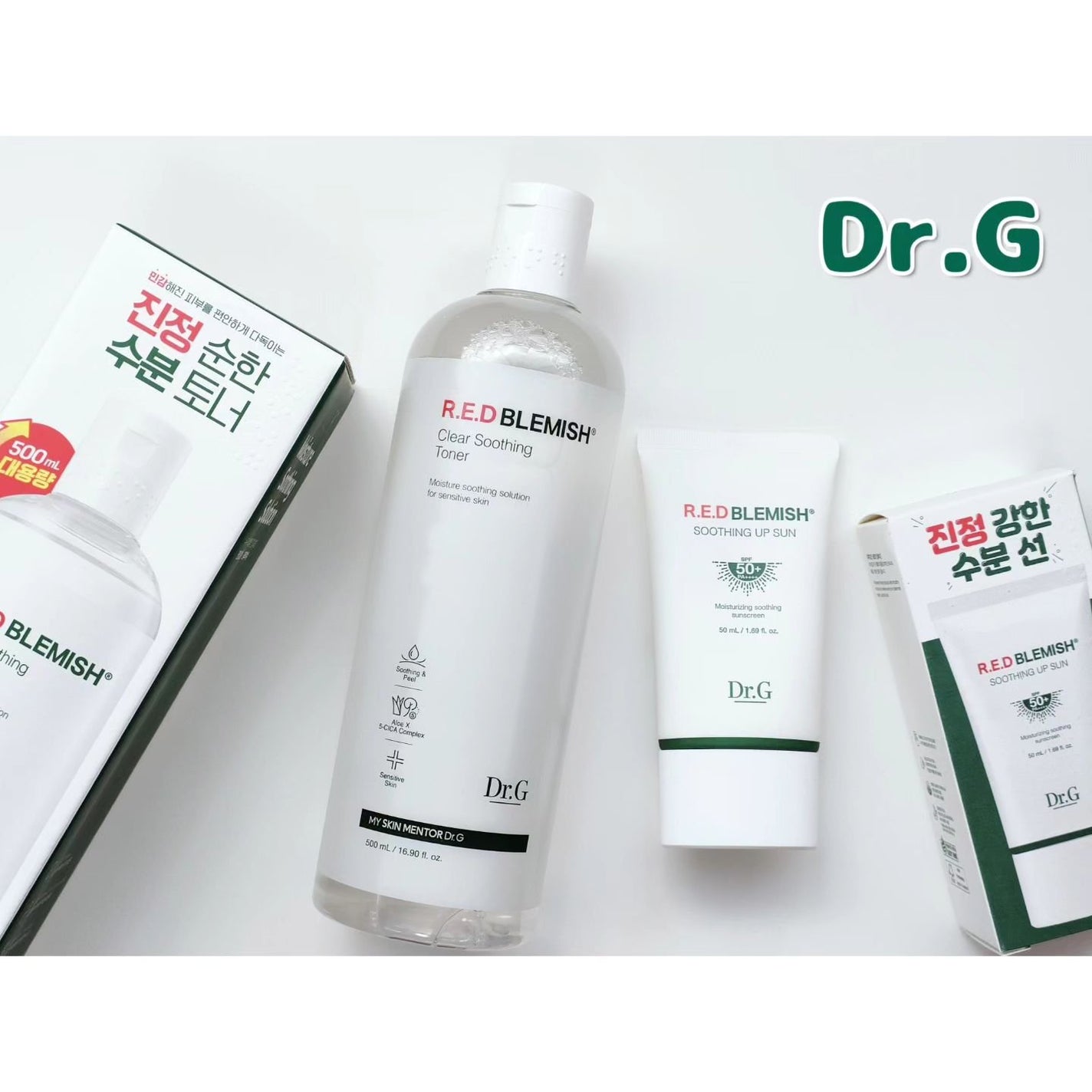 レッドブレミッシュ クリアスージングトナー/Dr.G/化粧水を使ったクチコミ(1枚目)