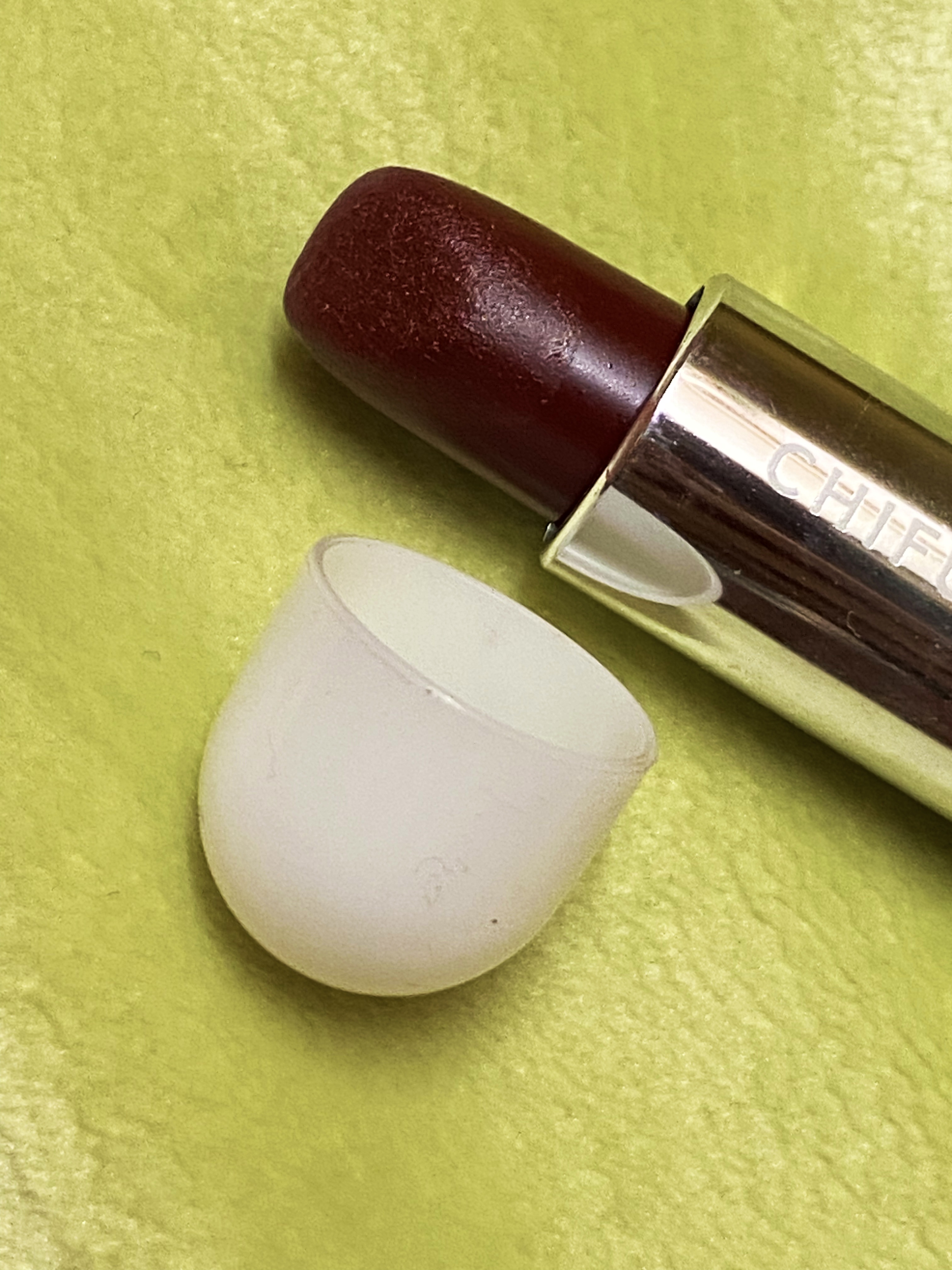 口紅（詰替用） 555 レッド系パール/ちふれ/口紅を使ったクチコミ（2枚目）