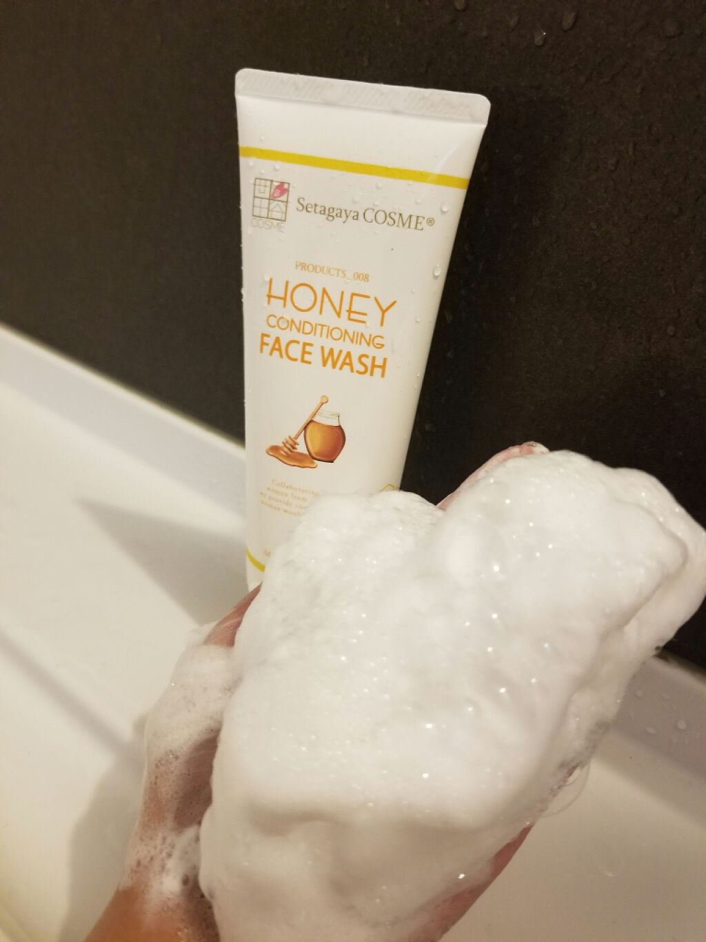 ハニーフェイスウォッシュ/世田谷コスメ/洗顔フォームを使ったクチコミ(4枚目)