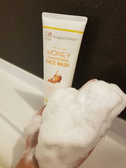 ハニーフェイスウォッシュ/世田谷コスメ/洗顔フォームを使ったクチコミ(4枚目)