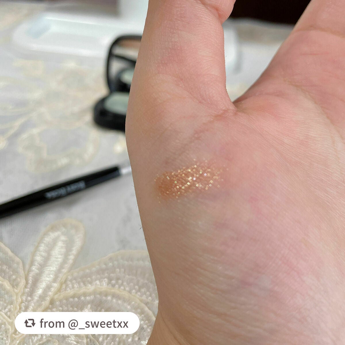 ポイントメイクアップブラシセット/ロージーローザ/メイクブラシを使ったクチコミ(2枚目)