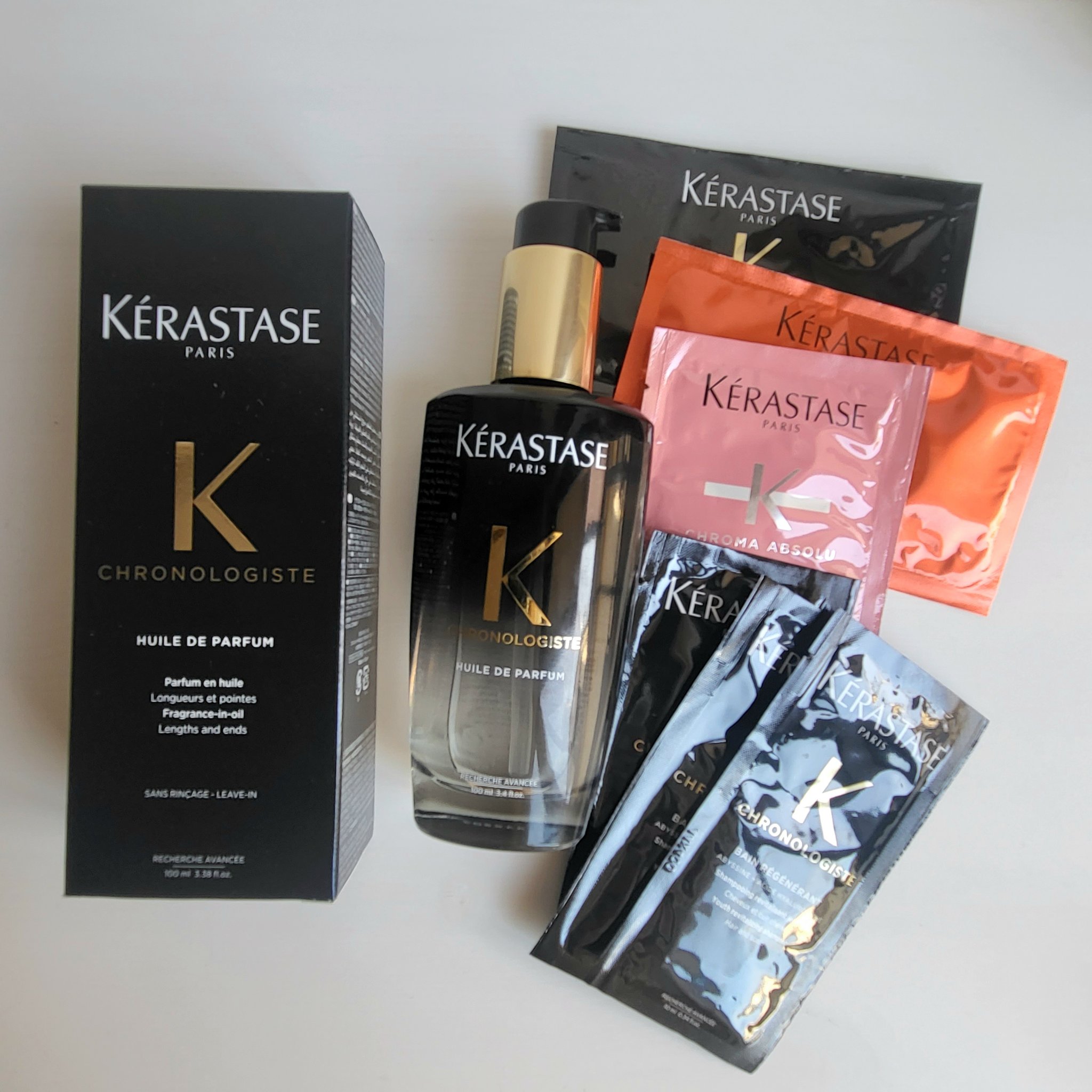 CH ユイル クロノロジスト R/ケラスターゼ/ヘアオイルを使ったクチコミ（1枚目）