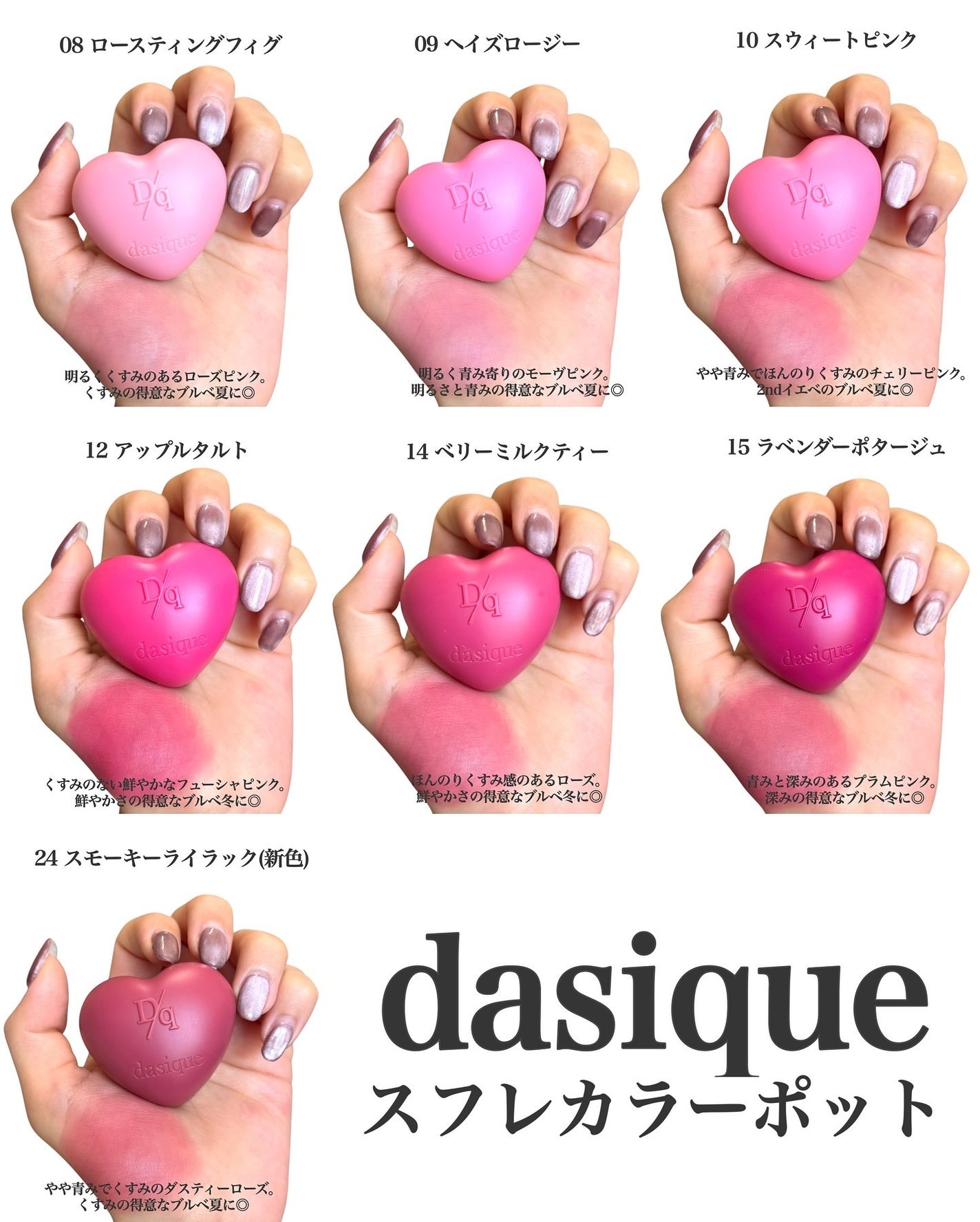 スフレカラーポット/dasique/口紅を使ったクチコミ(3枚目)