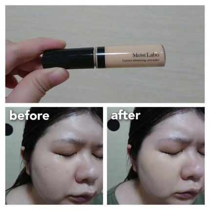 モイストラボ エッセンス薬用美白コンシーラー/Moist Labo/リキッドコンシーラーを使ったクチコミ(4枚目)