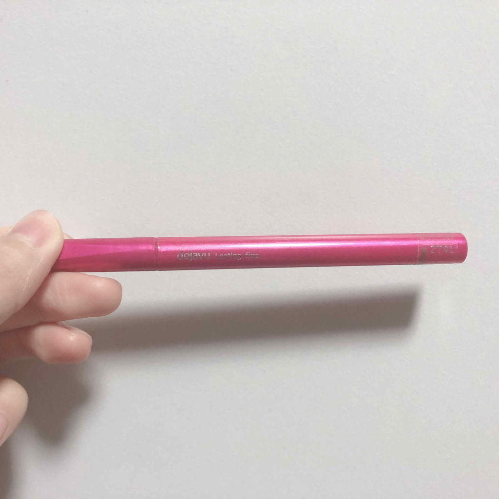 「密着アイライナー」しなやか筆リキッド/デジャヴュ/リキッドアイライナーを使ったクチコミ（1枚目）