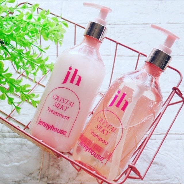 クリスタル シルキー シャンプー/トリートメント<サラサラ>/jenny house/シャンプー・コンディショナーを使ったクチコミ(9枚目)