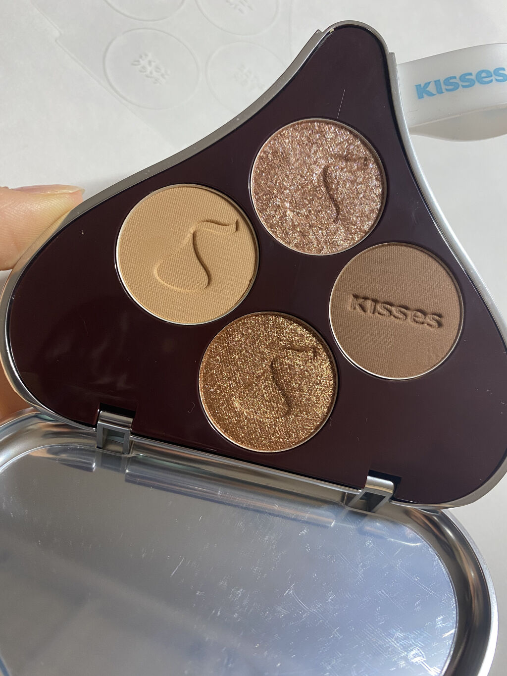 キスチョコレート プレイカラーアイズ/ETUDE/アイシャドウパレットを使ったクチコミ（2枚目）