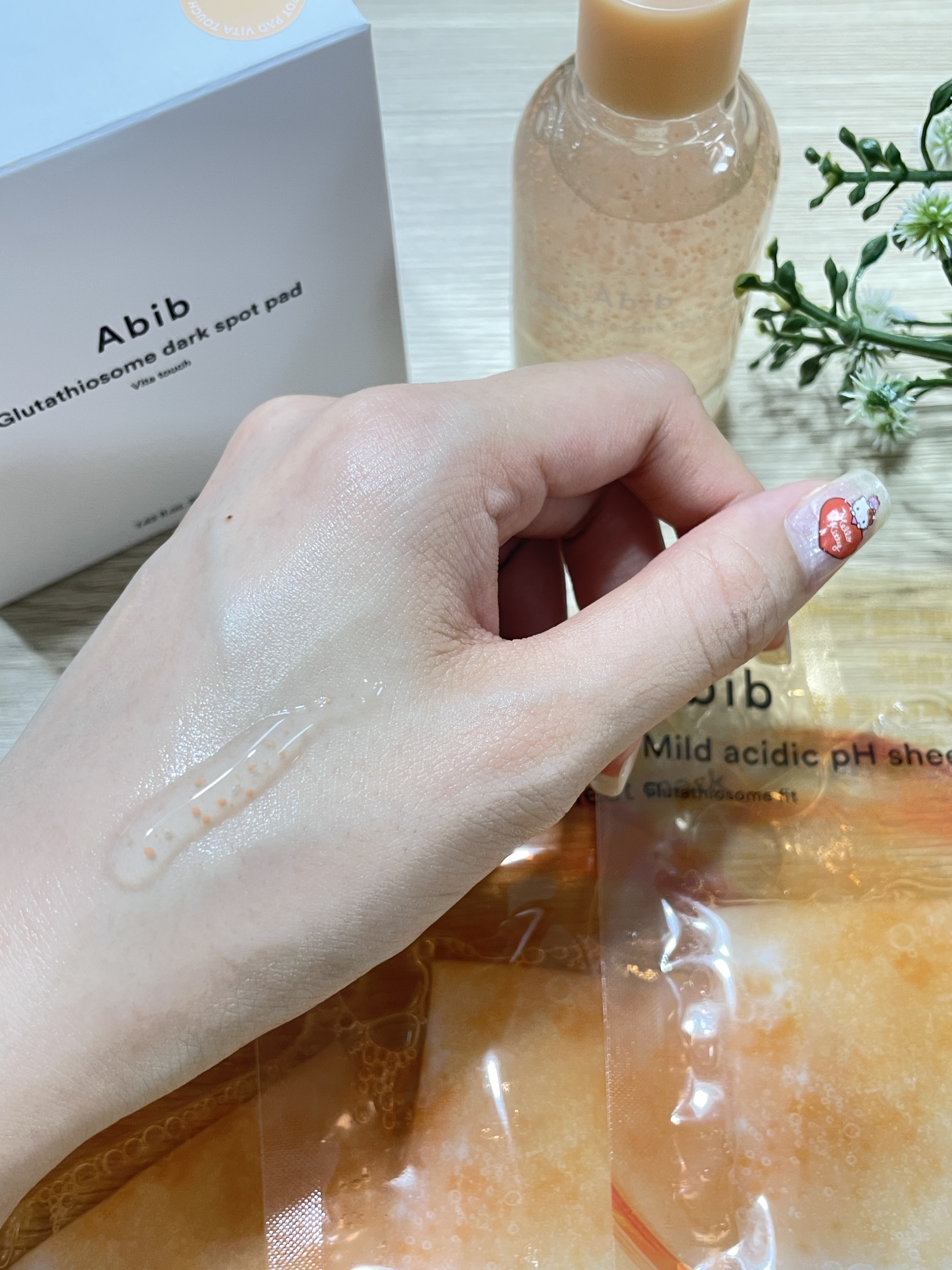 グルタチオンソームダークスポットセラムビタドロップ/Abib /美容液を使ったクチコミ（3枚目）