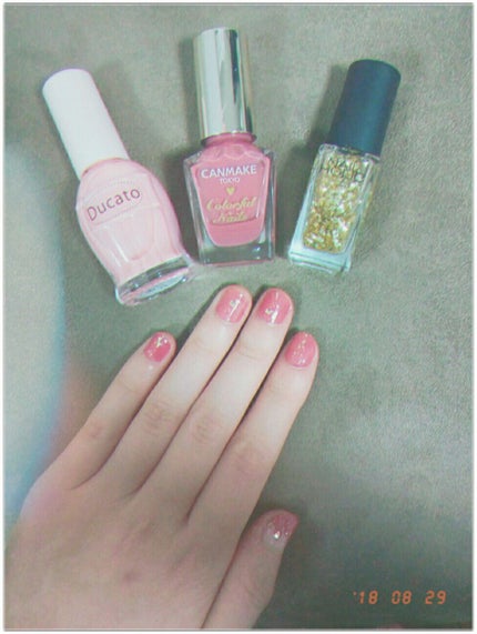 カラフルネイルズ/キャンメイク/マニキュアを使ったクチコミ(4枚目)
