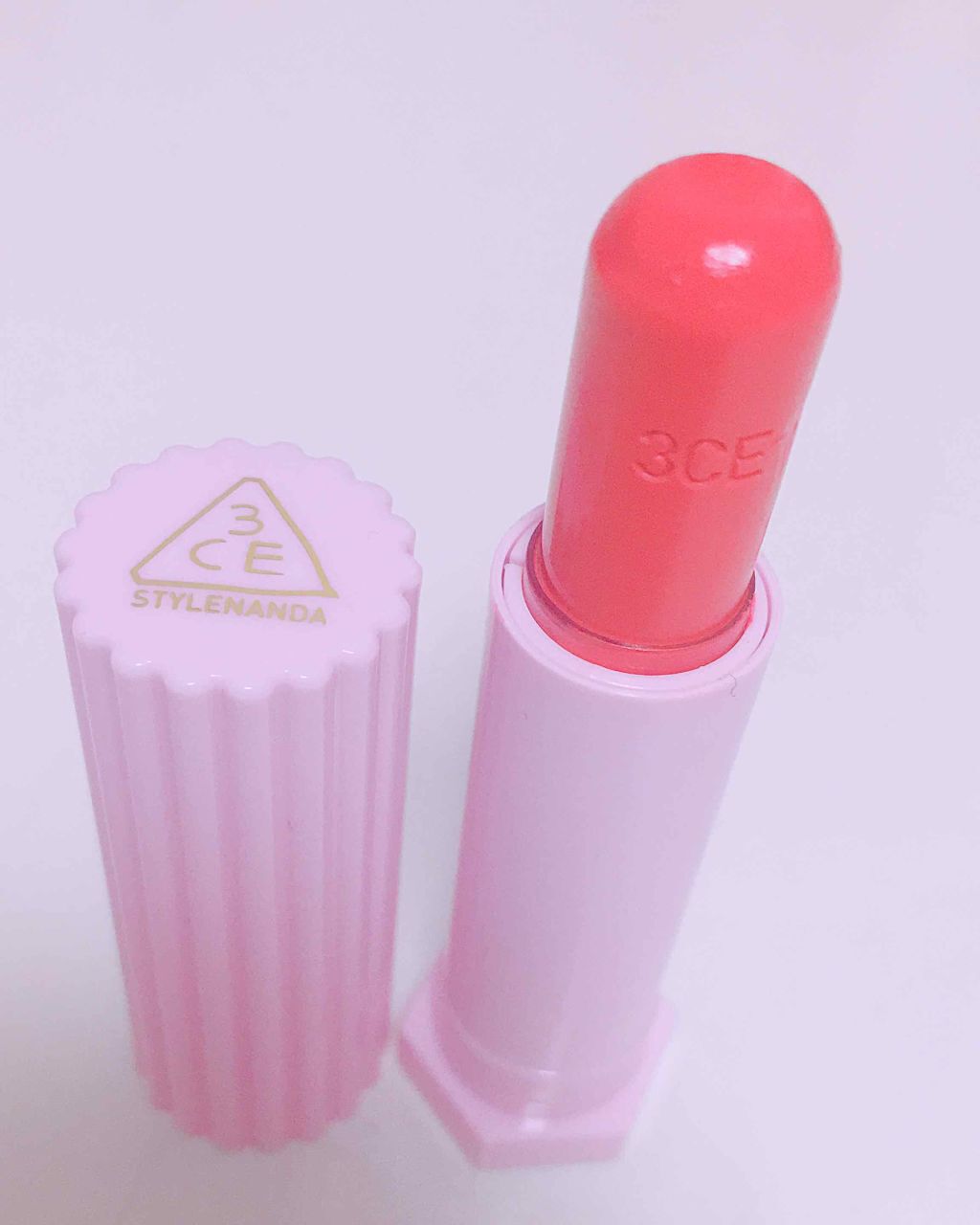 LOVE 3CE GLOSSY LIP STICK/3CE/口紅を使ったクチコミ(2枚目)