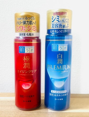 白潤プレミアム 薬用浸透美白化粧水(しっとりタイプ)/肌ラボ/化粧水を使ったクチコミ（1枚目）