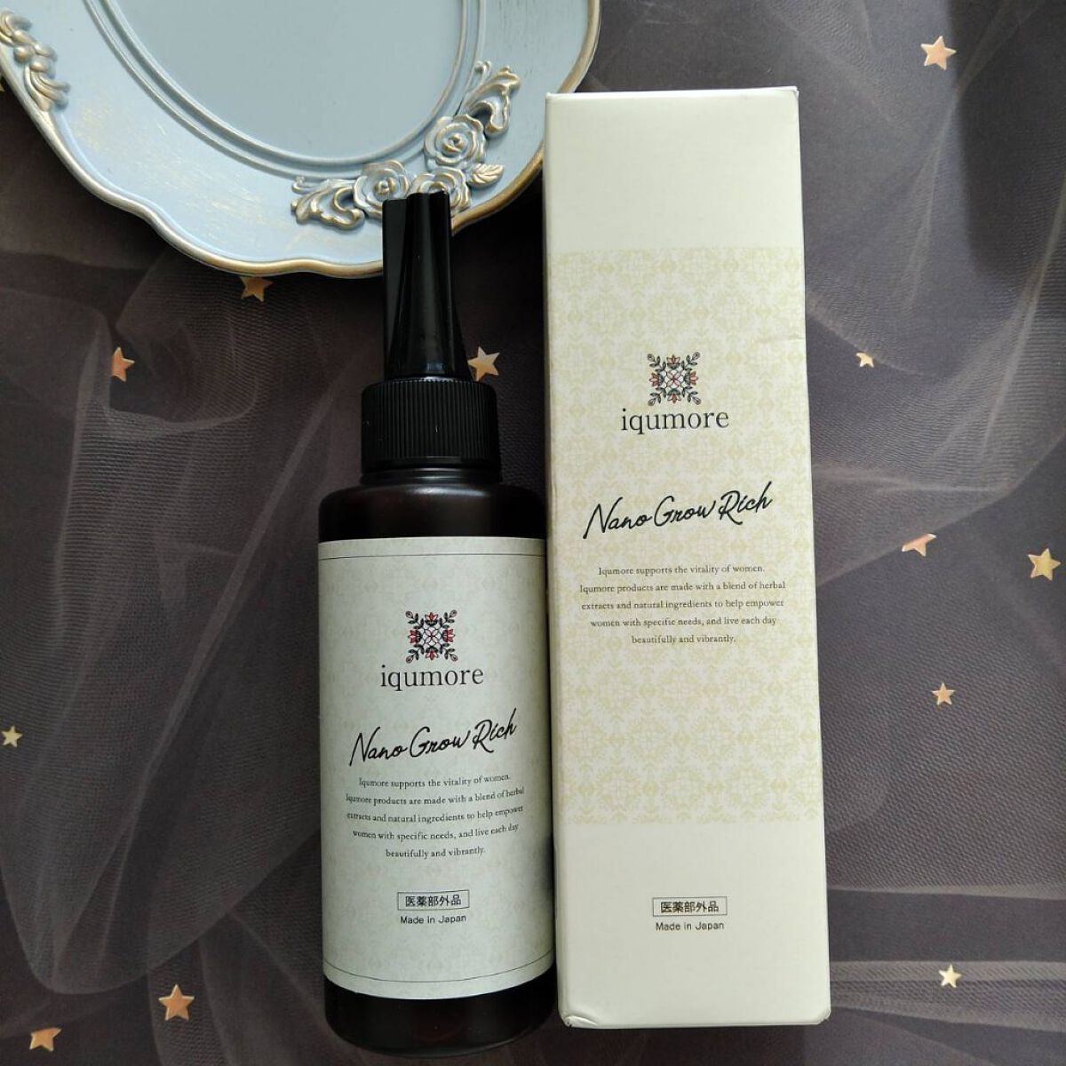 ナノグロウリッチ/iqumore/頭皮ローションを使ったクチコミ（1枚目）