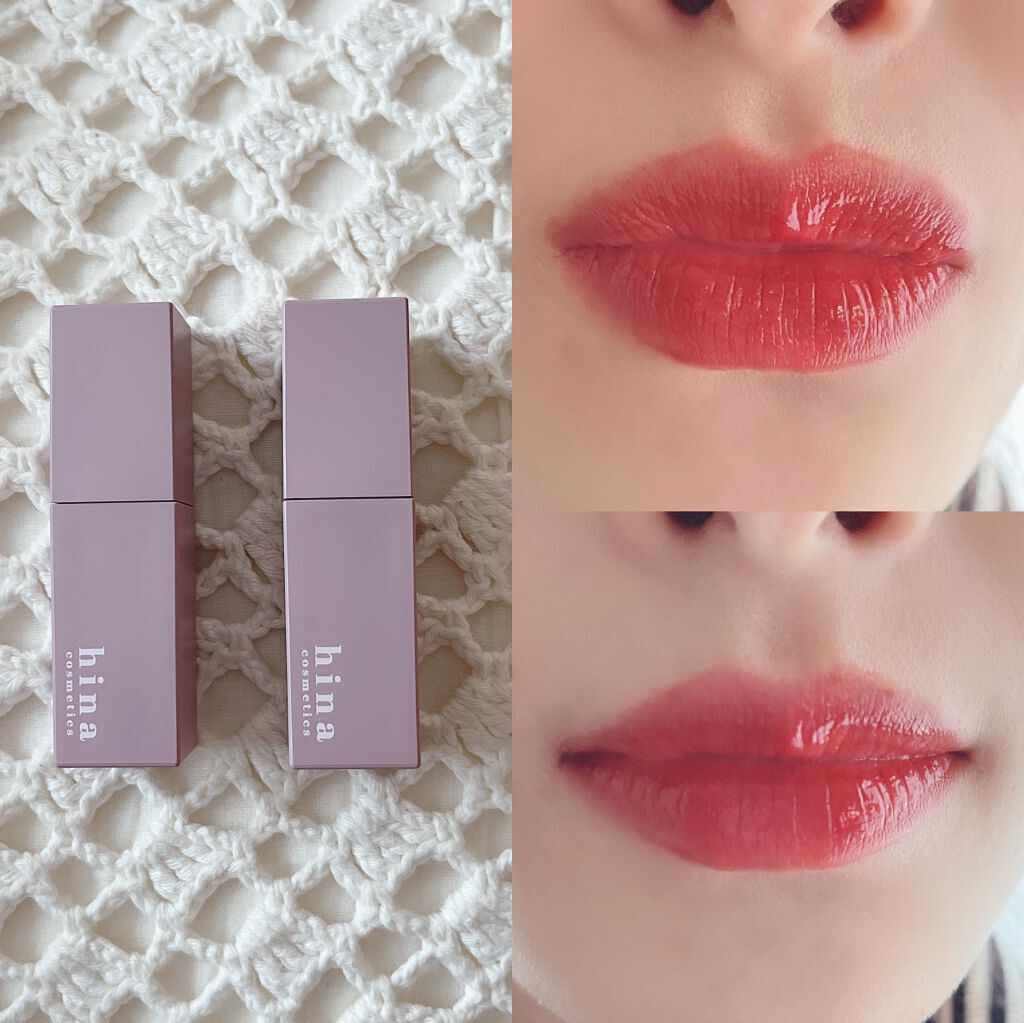 チュルンリップティント/hina cosmetics/リップティントを使ったクチコミ（1枚目）