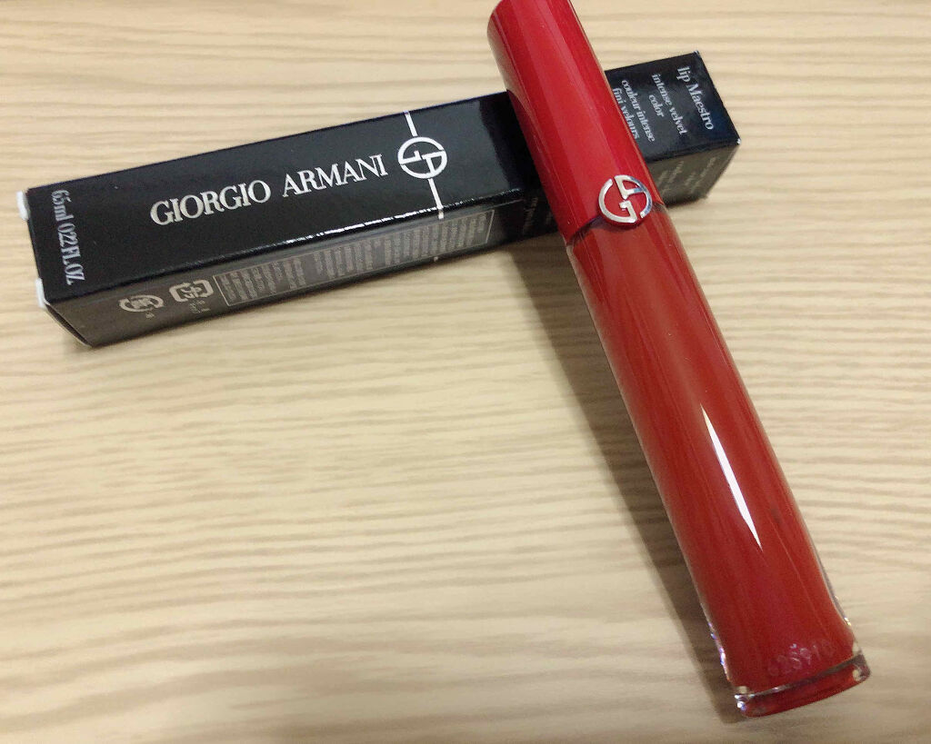 リップ マエストロ/ジョルジオ アルマーニ ビューティ/口紅を使ったクチコミ（1枚目）