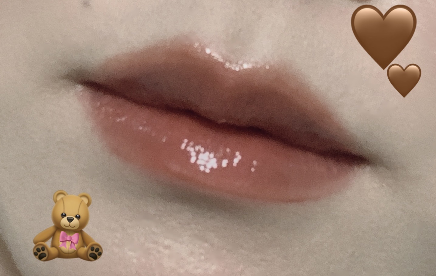 グラスティングカラーグロス/rom&nd/リップグロスを使ったクチコミ（1枚目）