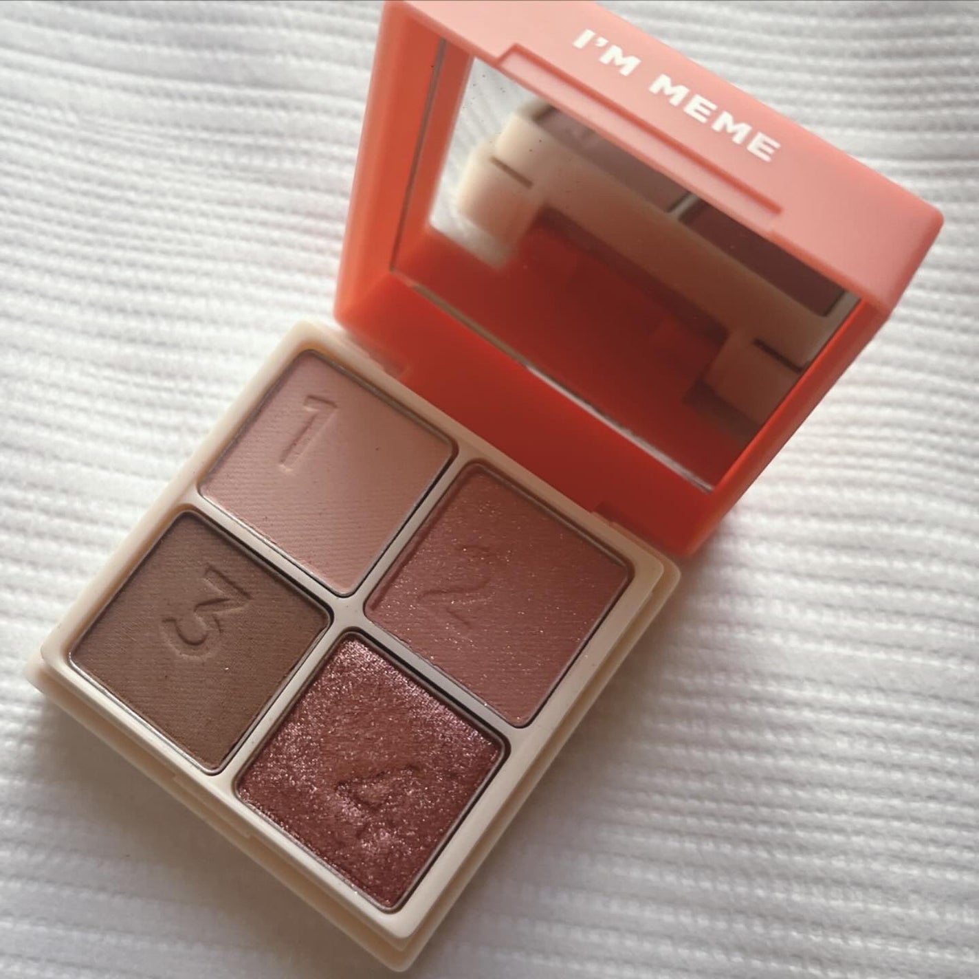 マルチキューブ/i’m meme/アイシャドウパレットを使ったクチコミ(2枚目)
