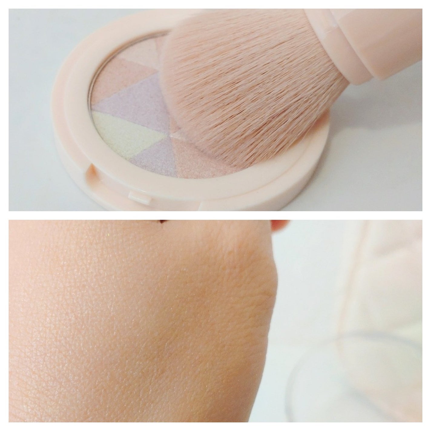 ソリステラ 多色ハイライト/SHOBIDO/パウダーハイライトを使ったクチコミ(7枚目)