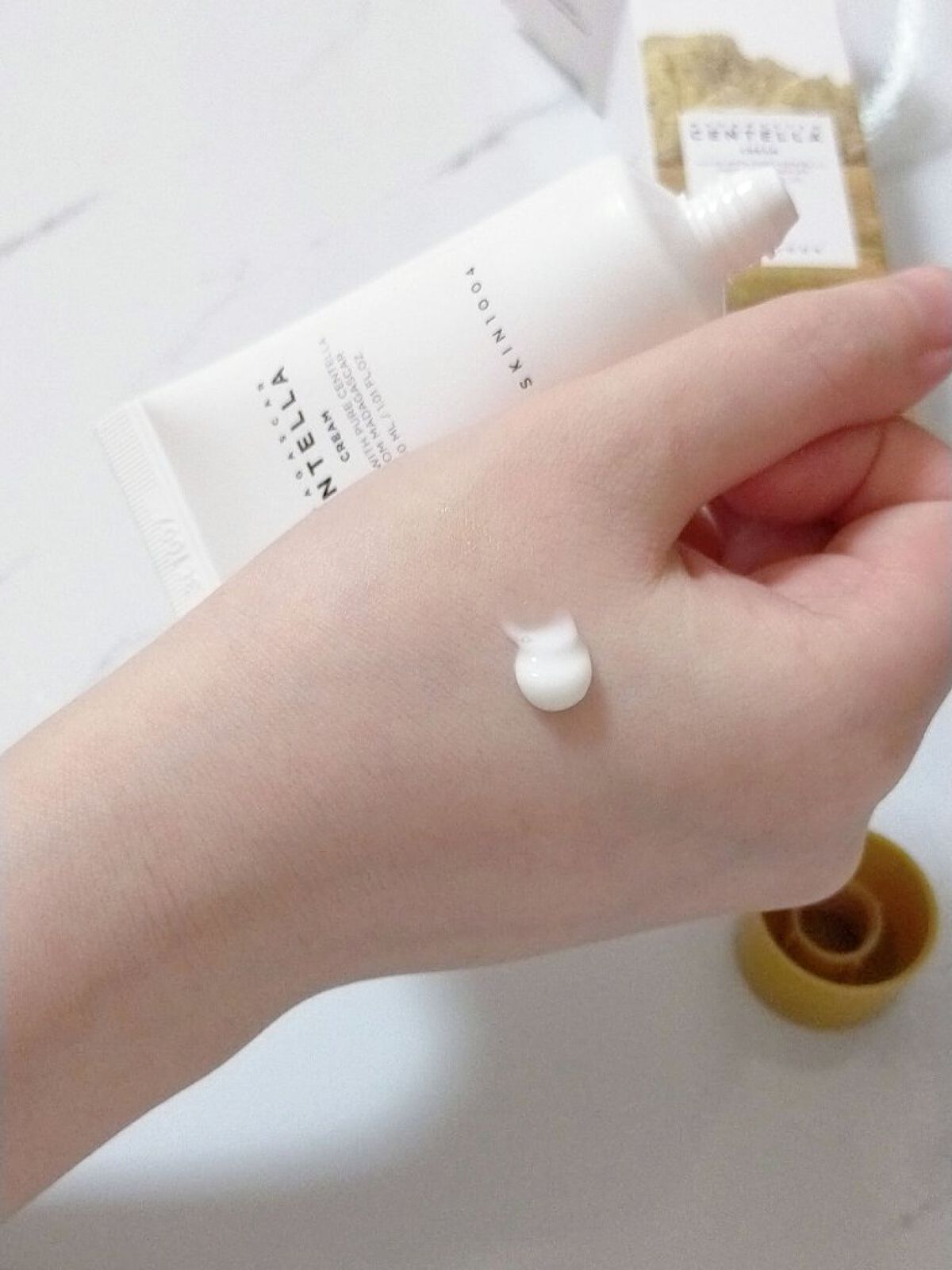 センテラ クリーム/SKIN1004/フェイスクリームを使ったクチコミ（3枚目）