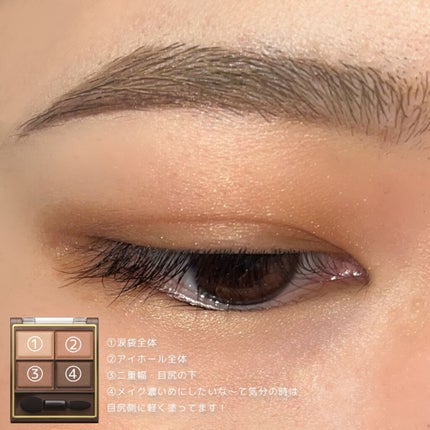 スキニーリッチシャドウ/excel/アイシャドウパレットを使ったクチコミ(2枚目)