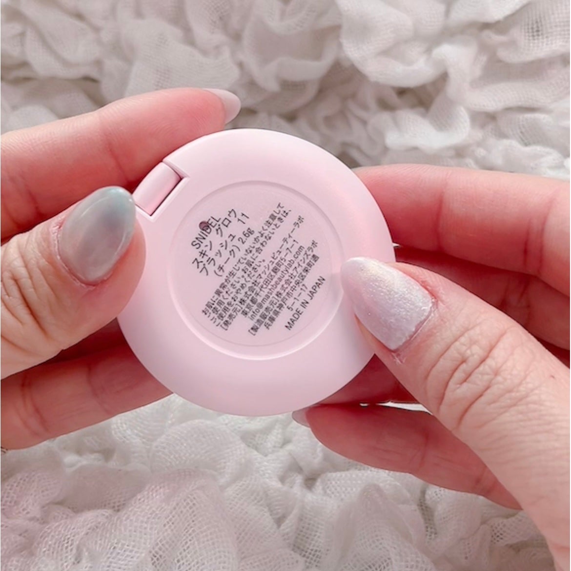 SNIDEL スキン グロウ ブラッシュ/SNIDEL BEAUTY/パウダーチークを使ったクチコミ(4枚目)